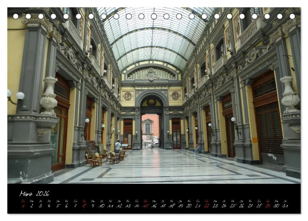 Bild: 9783516234909 | Neapel sehen und sterben (Tischkalender 2026 DIN A5 quer), CALVENDO...