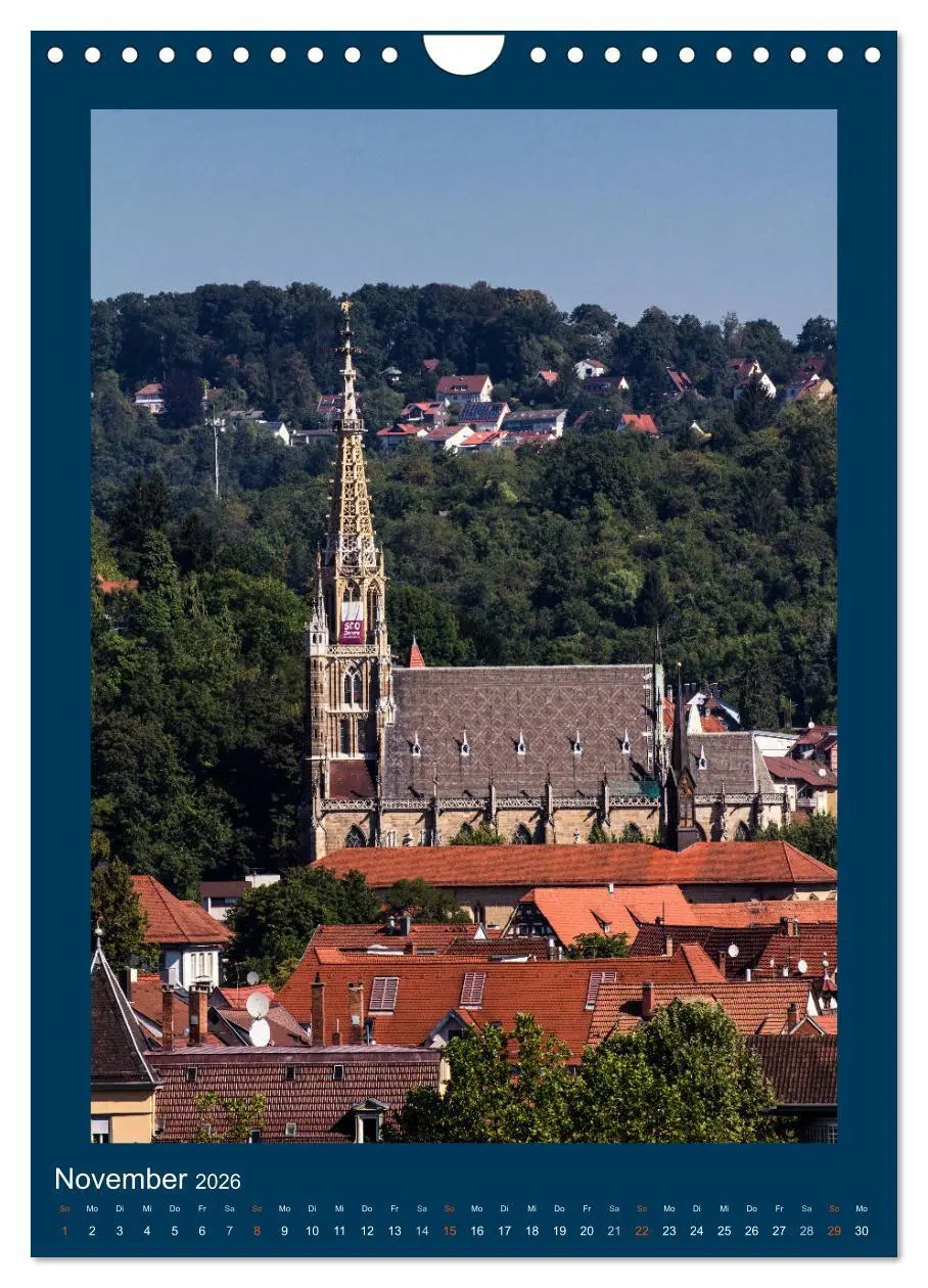 Bild: 9783516474909 | Esslingen am Neckar - Sehenswertes (Wandkalender 2026 DIN A4 hoch),...