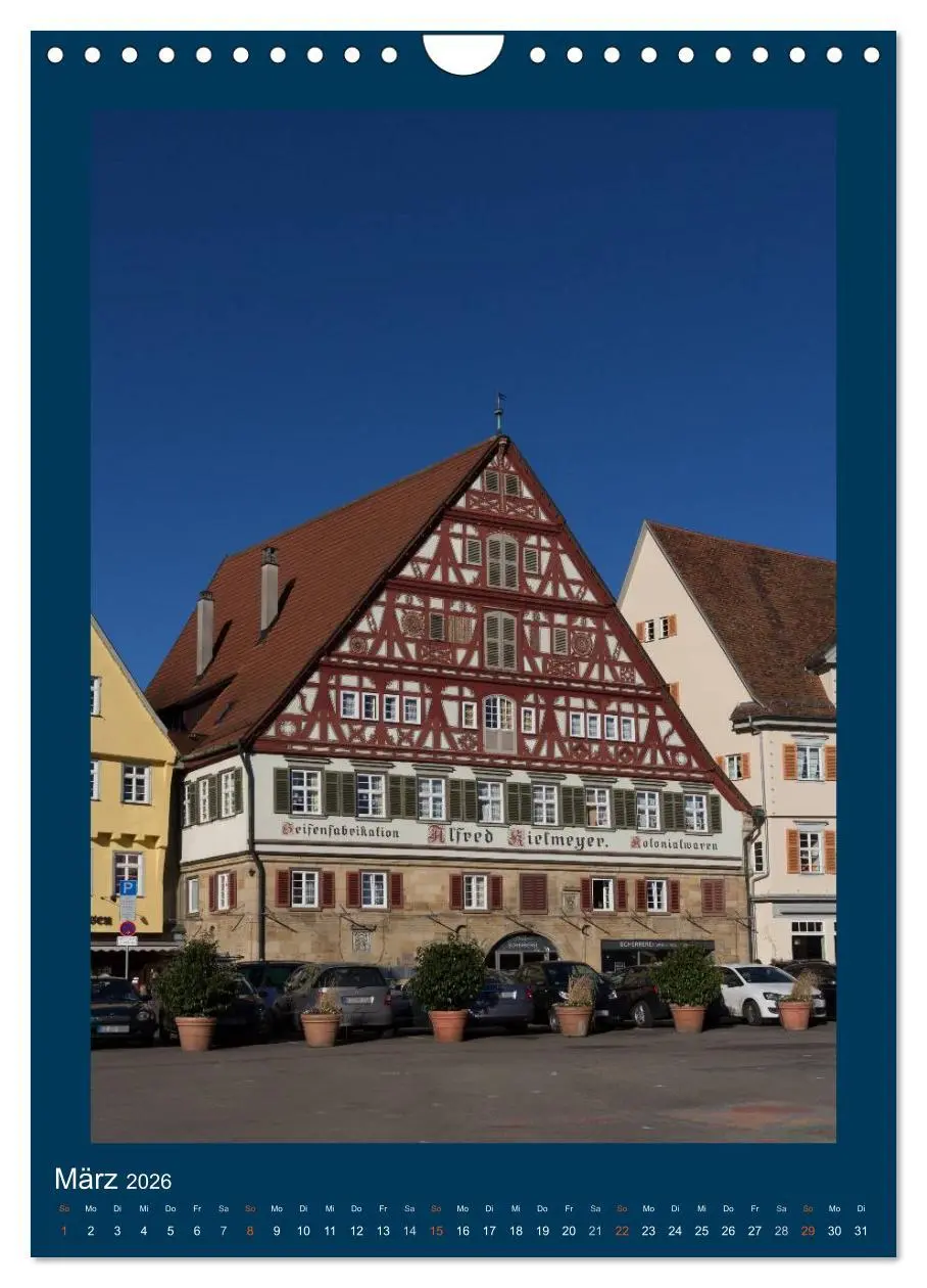 Bild: 9783516474909 | Esslingen am Neckar - Sehenswertes (Wandkalender 2026 DIN A4 hoch),...