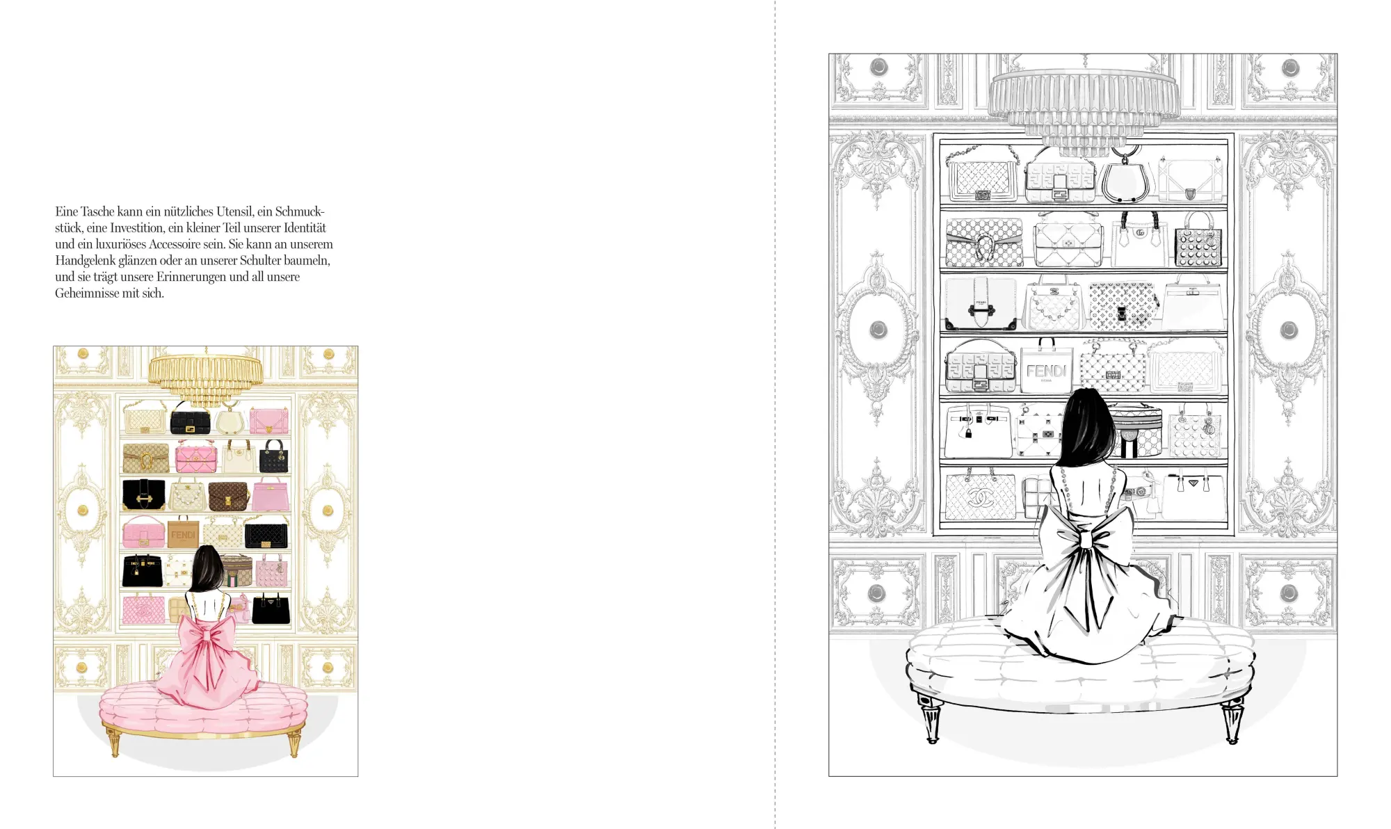 Bild: 9783791394909 | Die Welt der Mode - Das Colouring Book | Megan Hess | Buch | 96 S.