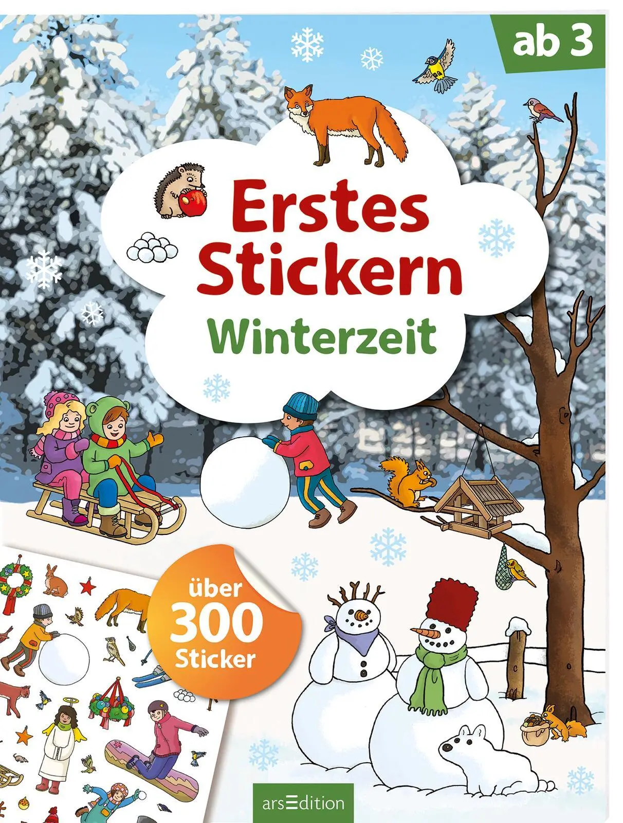 Cover: 9783845844909 | Erstes Stickern - Winterzeit | Über 300 Sticker | Sebastian Coenen