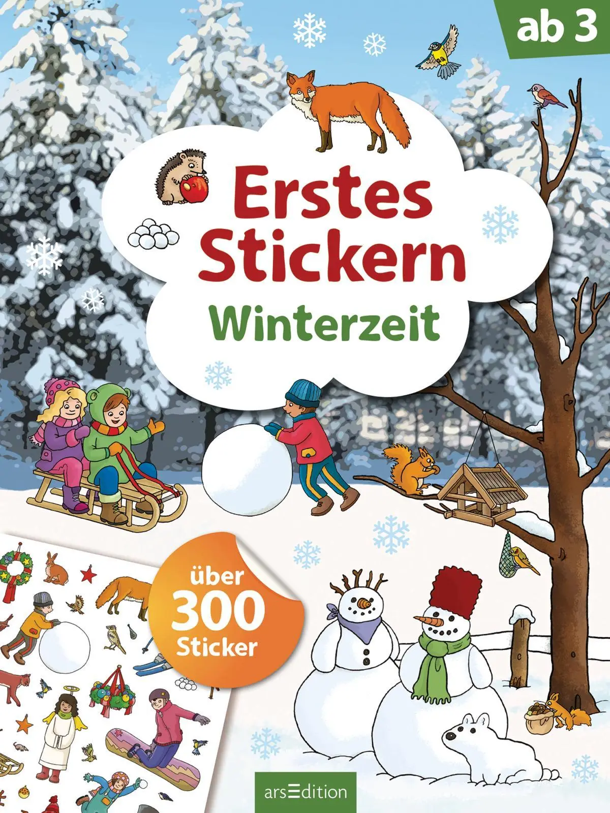 Bild: 9783845844909 | Erstes Stickern - Winterzeit | Über 300 Sticker | Sebastian Coenen