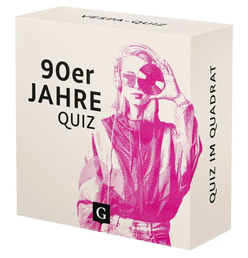 Cover: 9783899784909 | 90er-Jahre-Quiz | 100 Fragen und Antworten | Anna Hoffmann | Buch
