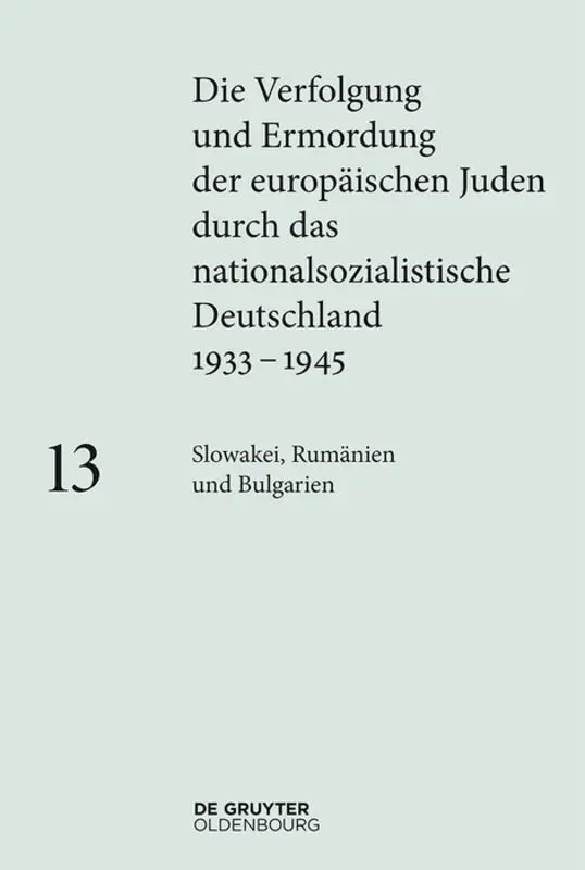 Cover: 9783110365009 | Slowakei, Rumänien und Bulgarien | Barbara Hutzelmann (u. a.) | Buch