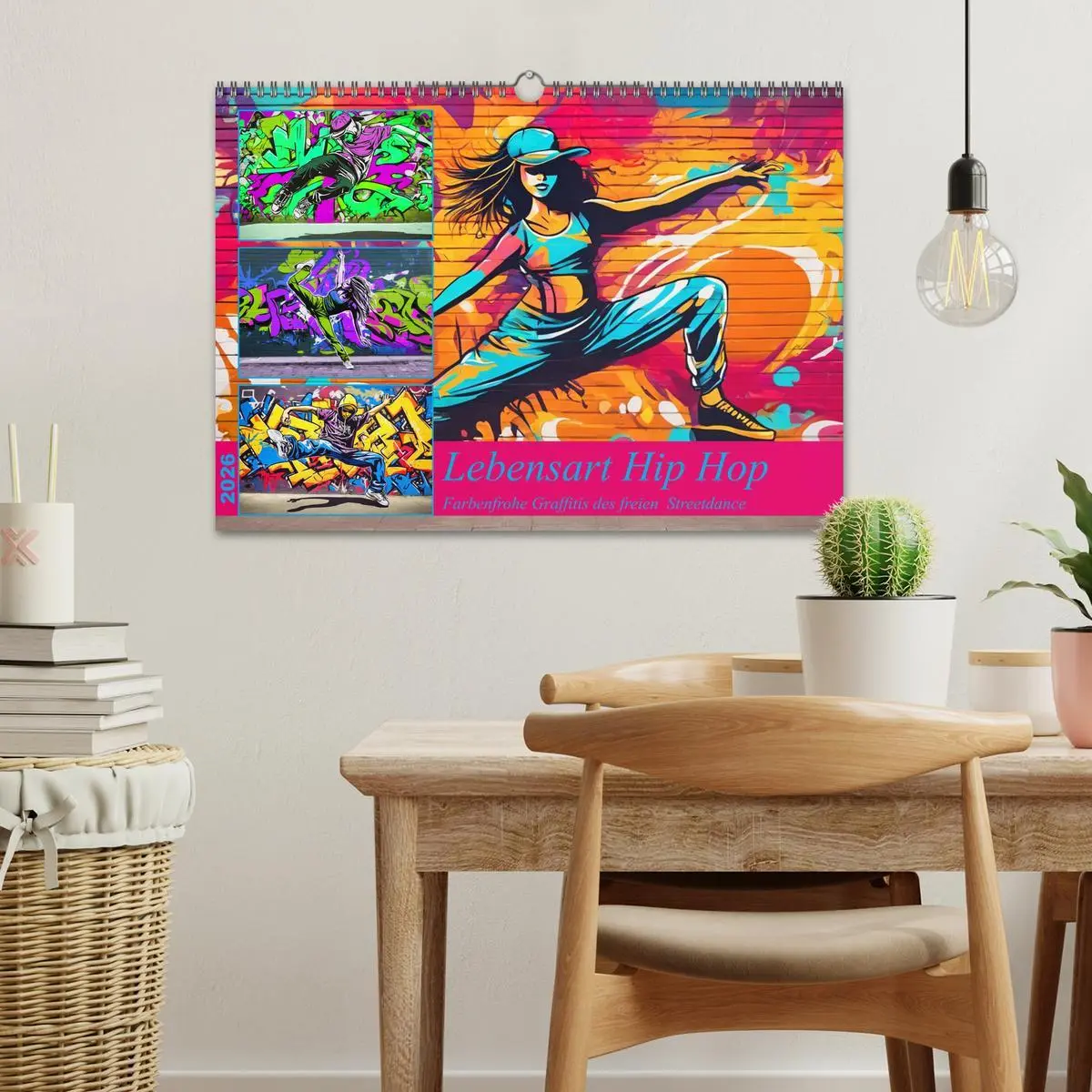 Bild: 9783457415009 | Lebensart Hip Hop (Wandkalender 2026 DIN A3 quer), CALVENDO...