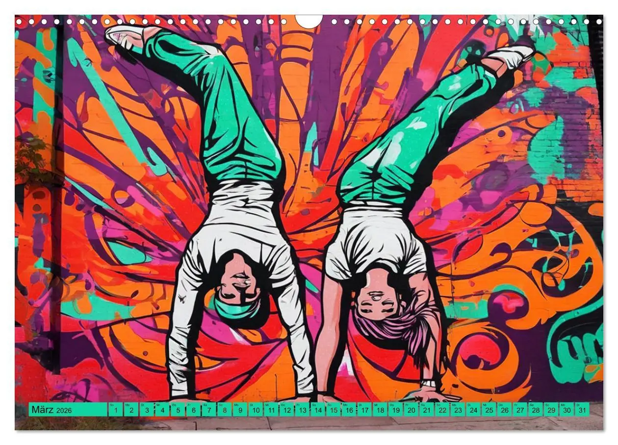 Bild: 9783457415009 | Lebensart Hip Hop (Wandkalender 2026 DIN A3 quer), CALVENDO...