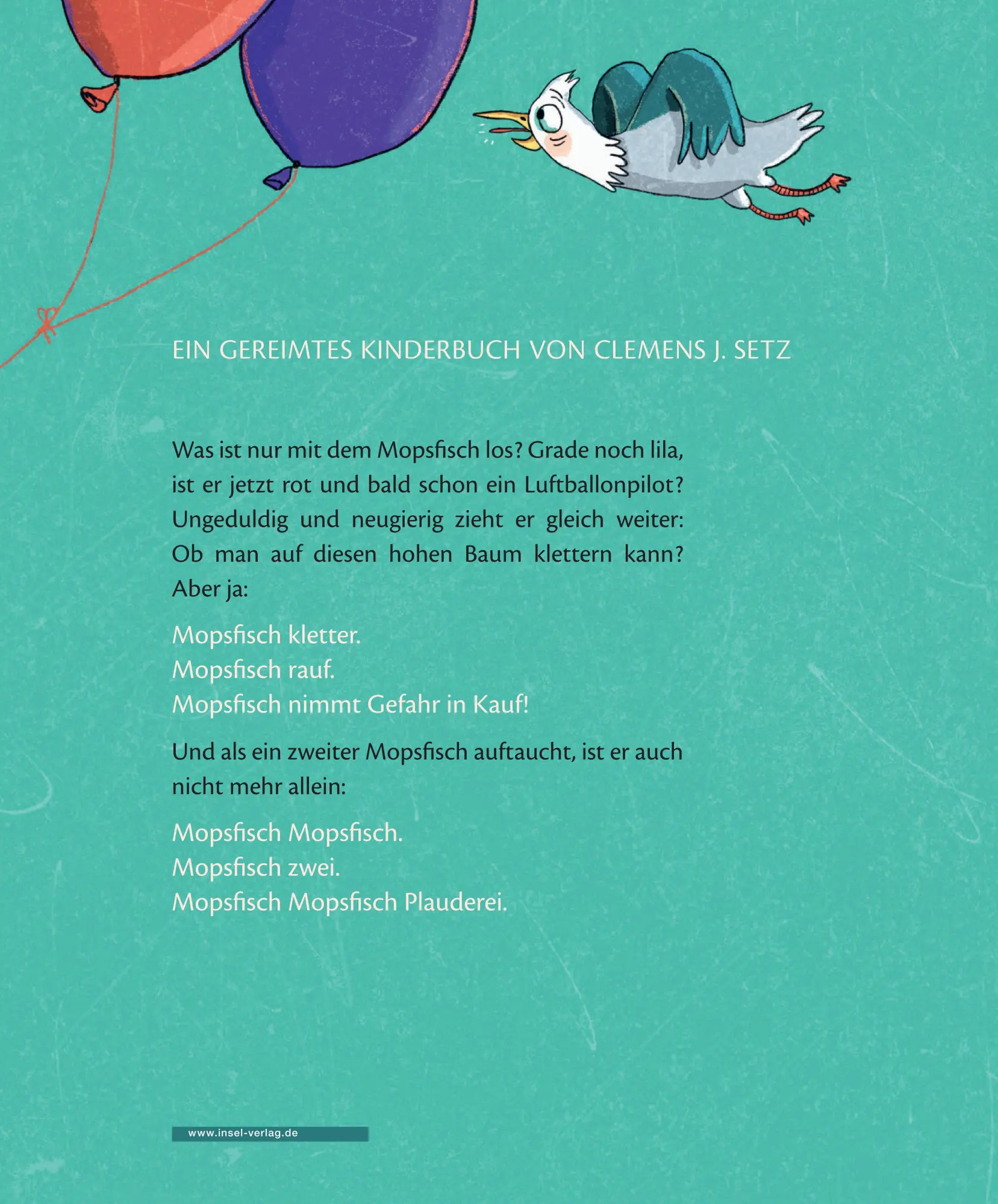 Rückseite: 9783458645009 | Mopsfisch | Clemens J. Setz | Buch | 32 S. | Deutsch | 2025