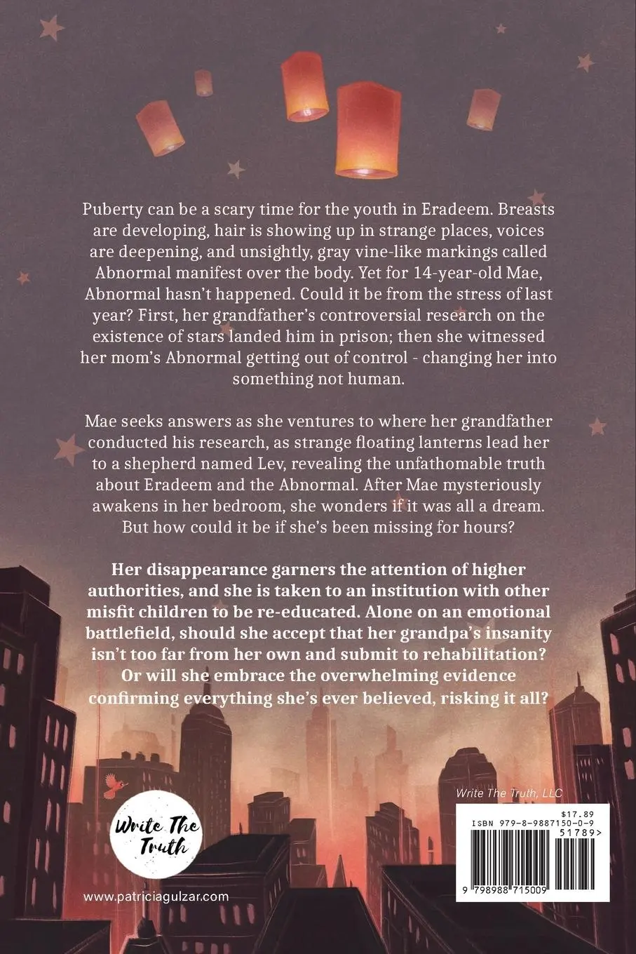 Rückseite: 9798988715009 | Where The Stars Hide | Patricia Gulzar | Taschenbuch | Englisch | 2023