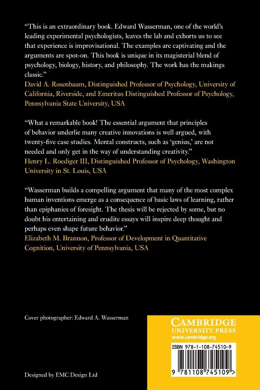 Rückseite: 9781108745109 | As If By Design | Edward A. Wasserman | Taschenbuch | Englisch | 2022