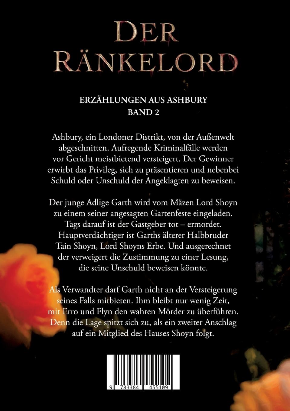 Rückseite: 9783384455109 | Der Ränkelord | Urban-Fantasy-Kriminalroman | Alessa de Laar | Buch