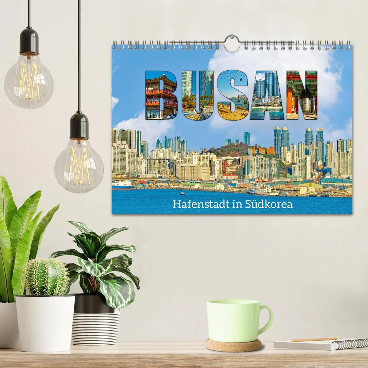 Bild: 9783457335109 | Busan - Hafenstadt in Südkorea (Wandkalender 2026 DIN A4 quer),...