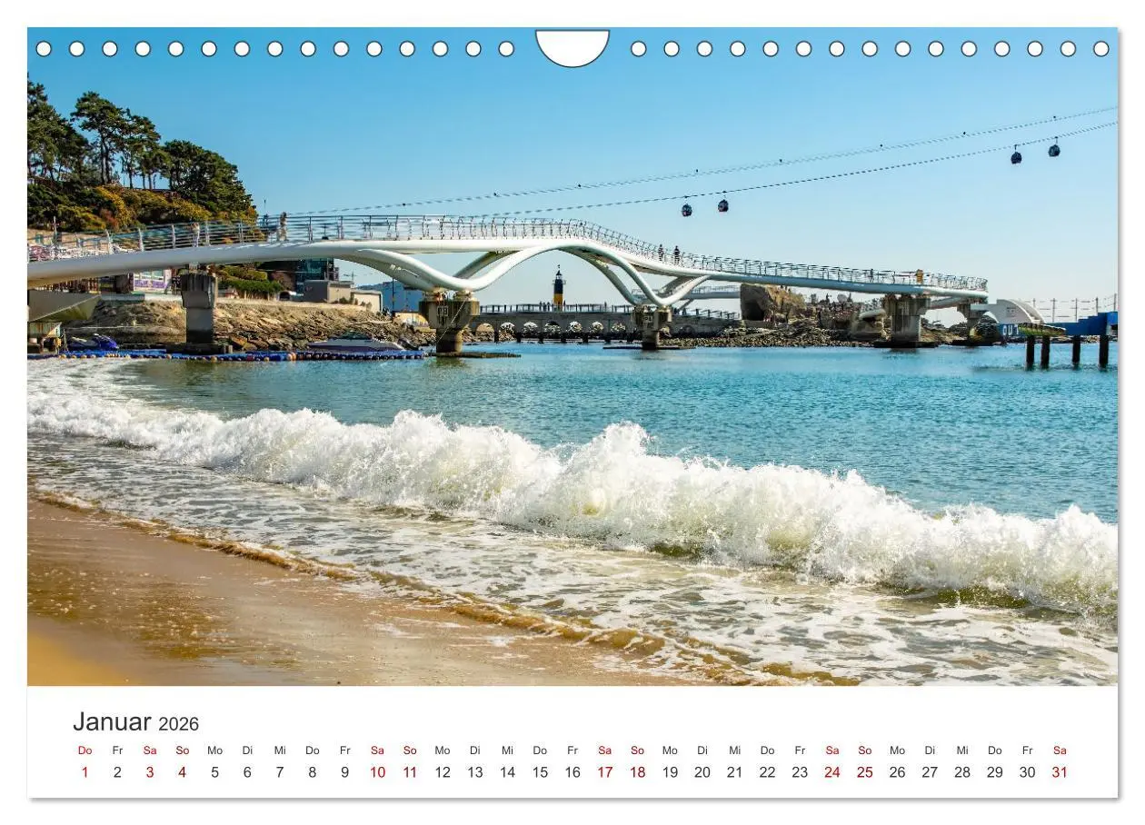 Bild: 9783457335109 | Busan - Hafenstadt in Südkorea (Wandkalender 2026 DIN A4 quer),...