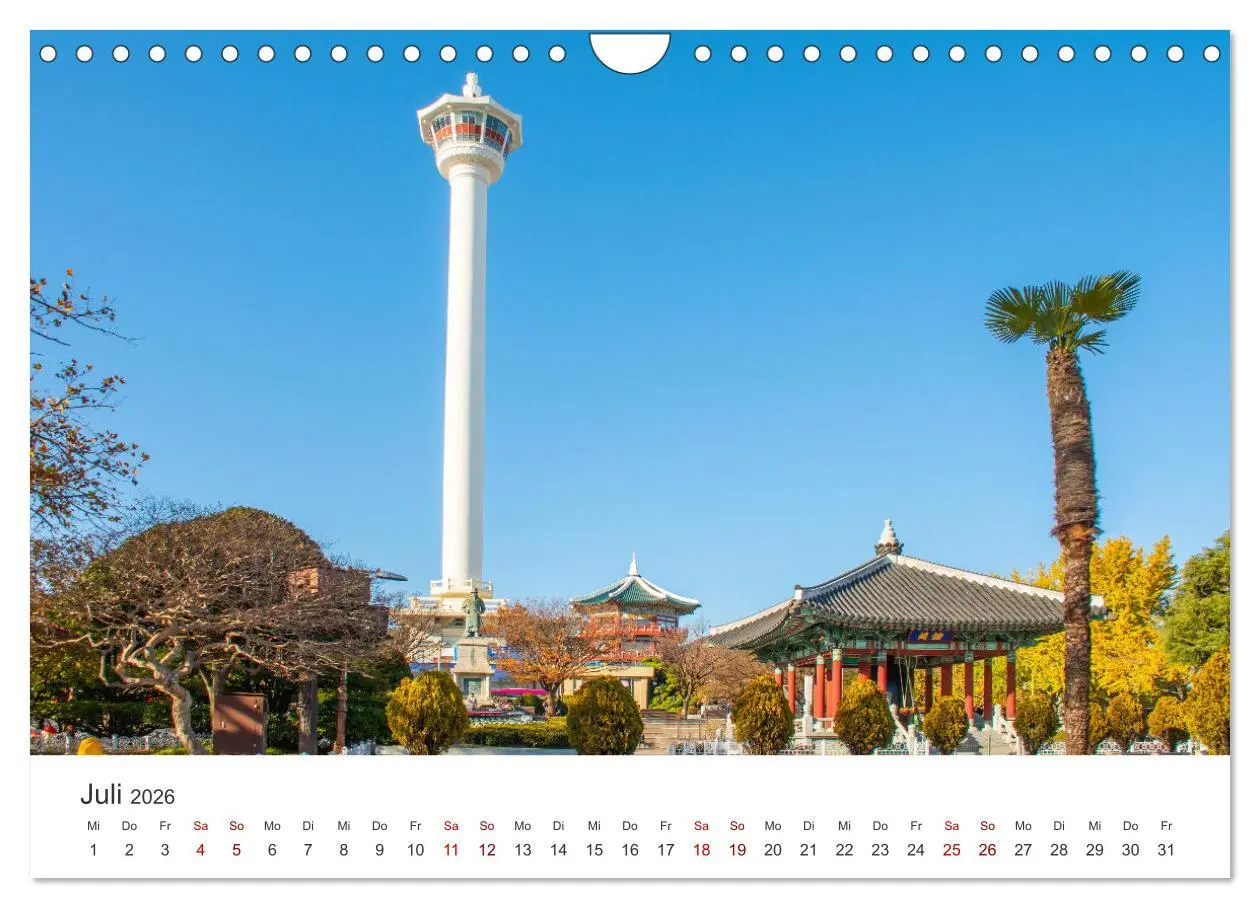 Bild: 9783457335109 | Busan - Hafenstadt in Südkorea (Wandkalender 2026 DIN A4 quer),...