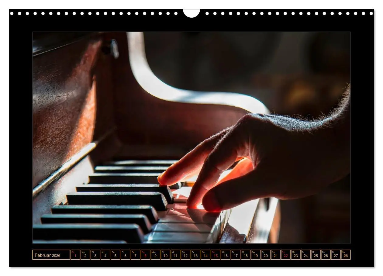 Bild: 9783516045109 | Klavier - Solo für zehn Finger (Wandkalender 2026 DIN A3 quer),...