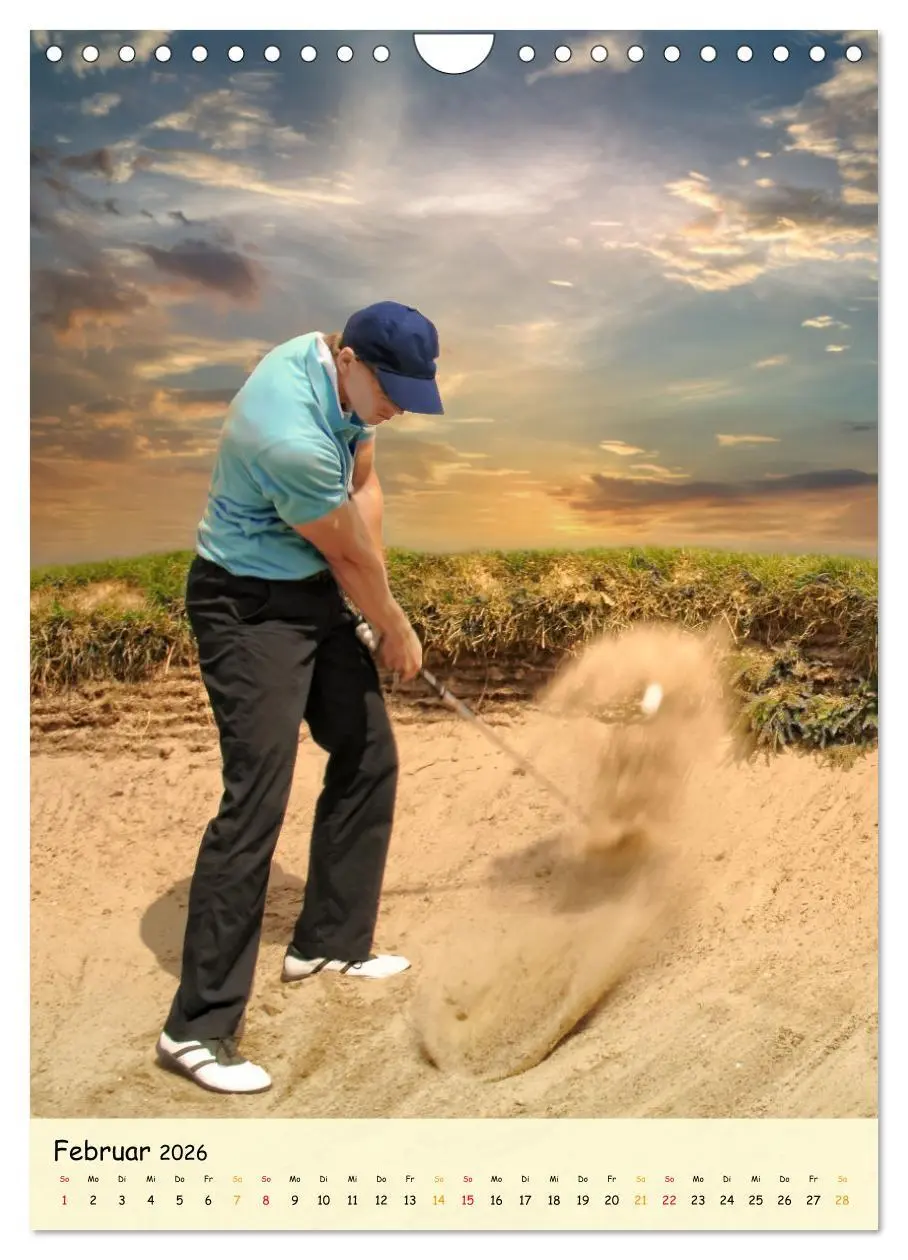 Bild: 9783516355109 | Golf Leidenschaft (Wandkalender 2026 DIN A4 hoch), CALVENDO...