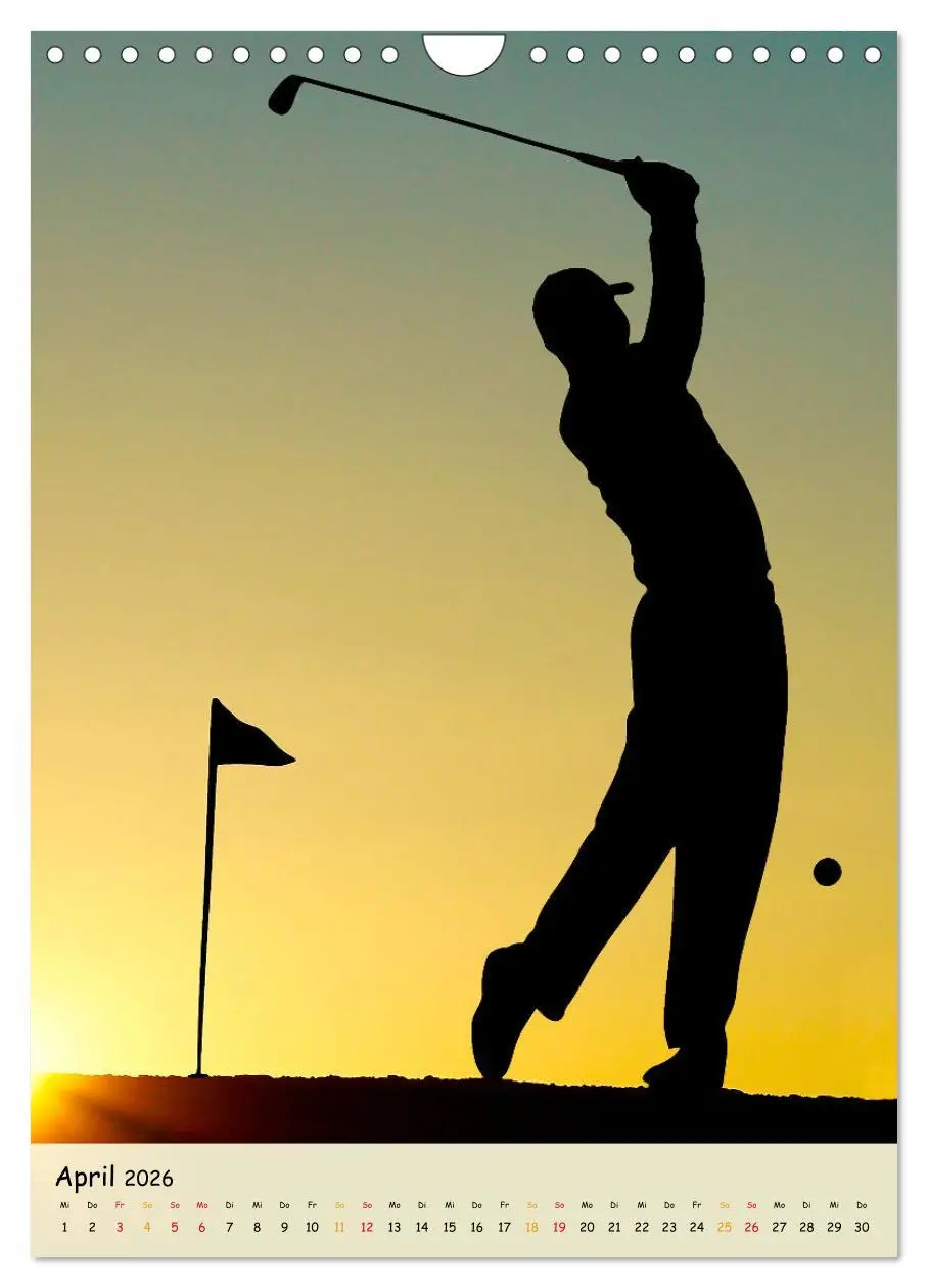 Bild: 9783516355109 | Golf Leidenschaft (Wandkalender 2026 DIN A4 hoch), CALVENDO...