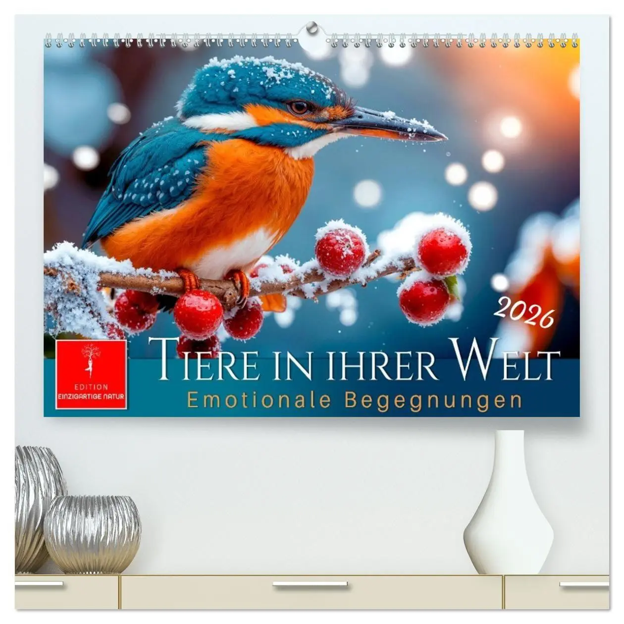 Cover: 9783516735109 | Tiere in ihrer Welt (hochwertiger Premium Wandkalender 2026 DIN A2...