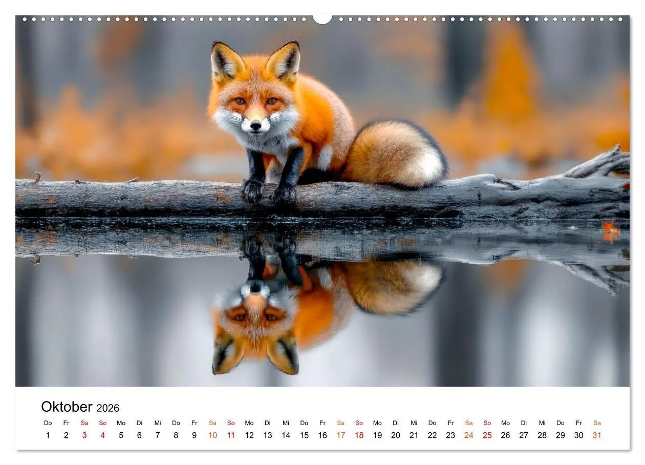 Bild: 9783516735109 | Tiere in ihrer Welt (hochwertiger Premium Wandkalender 2026 DIN A2...