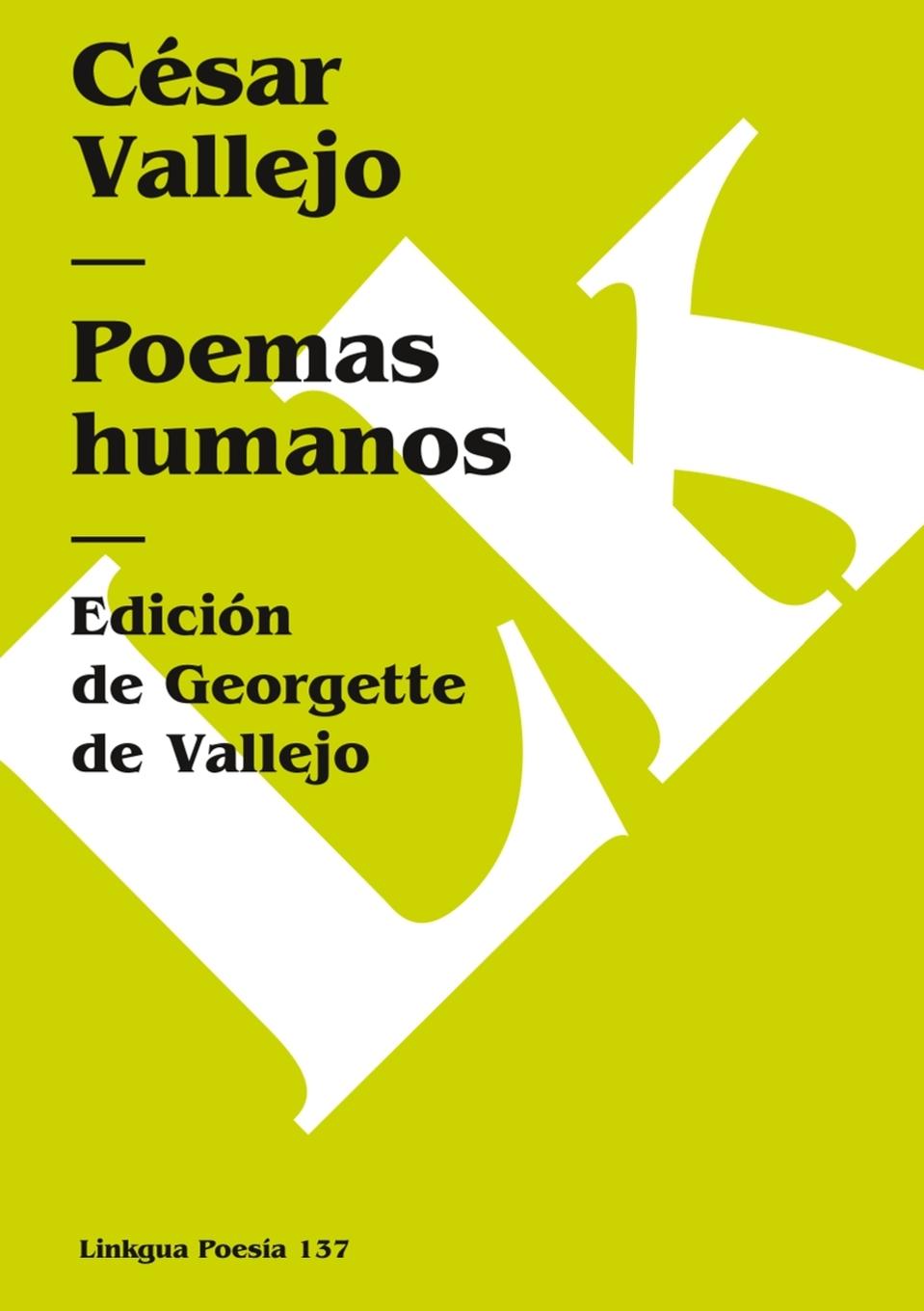 Cover: 9788498975109 | Poemas humanos | César Vallejo | Taschenbuch | Spanisch | 2024
