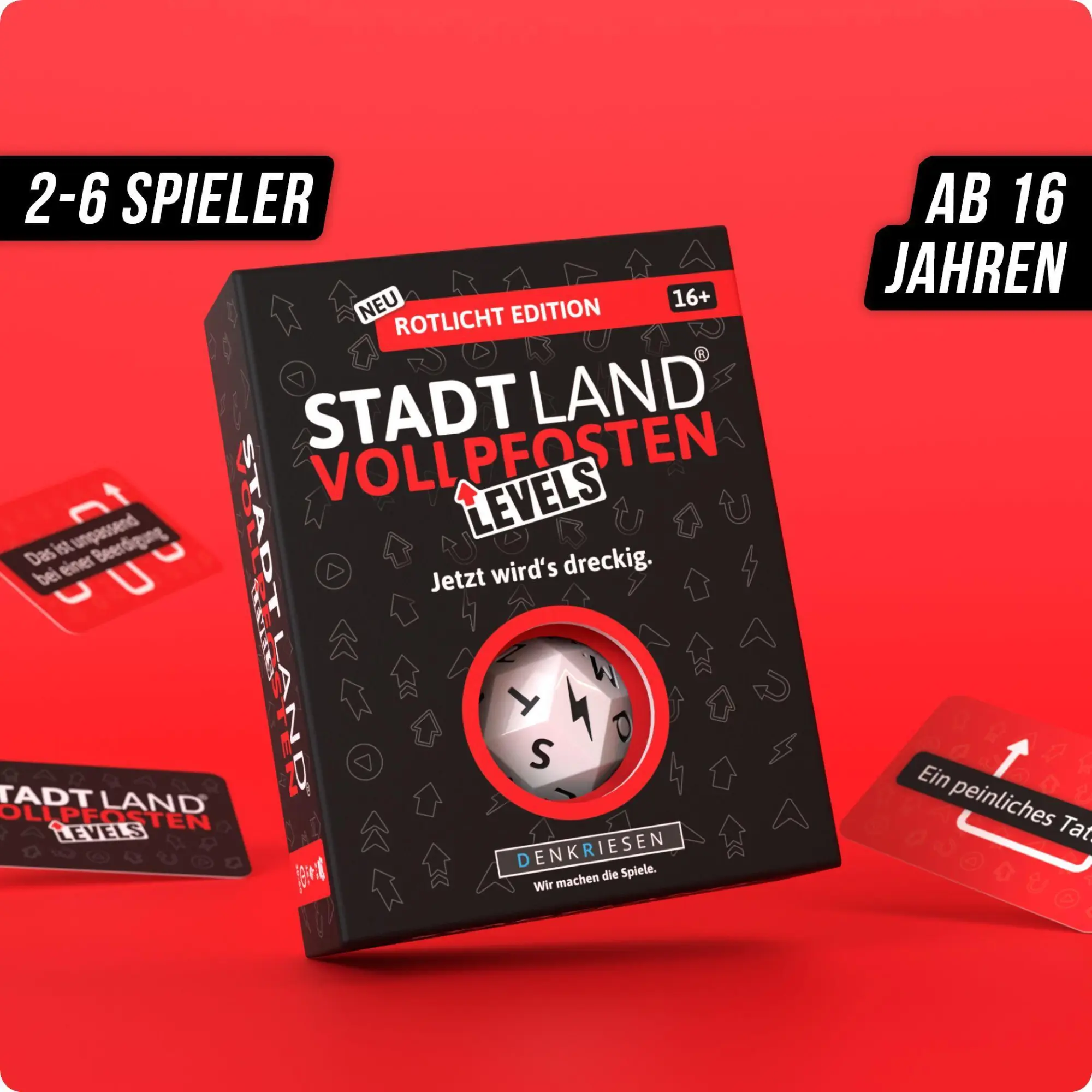 Bild: 4260528095209 | DENKRIESEN - STADT LAND VOLLPFOSTEN® - Levels - ROTLICHT EDITION...