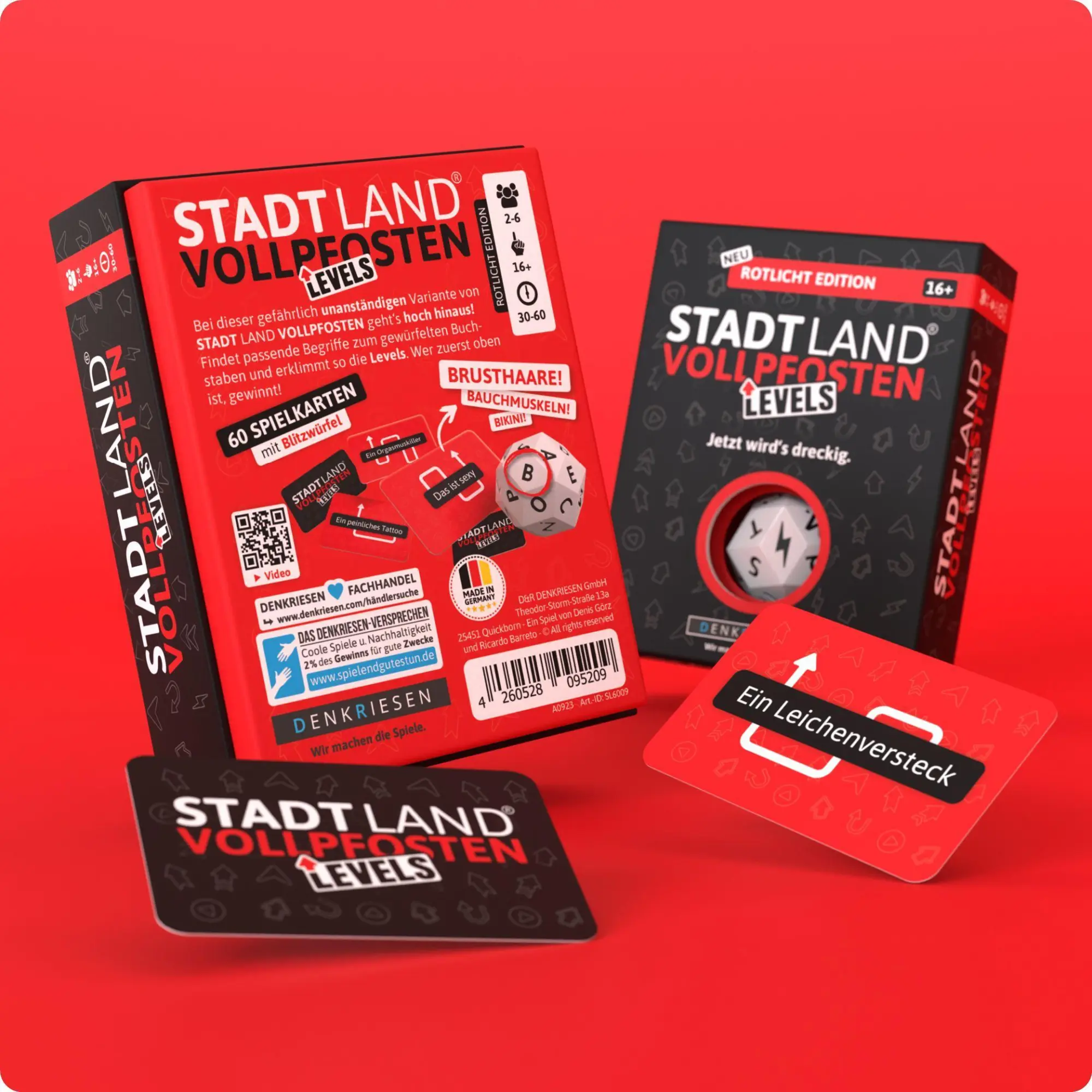 Bild: 4260528095209 | DENKRIESEN - STADT LAND VOLLPFOSTEN® - Levels - ROTLICHT EDITION...