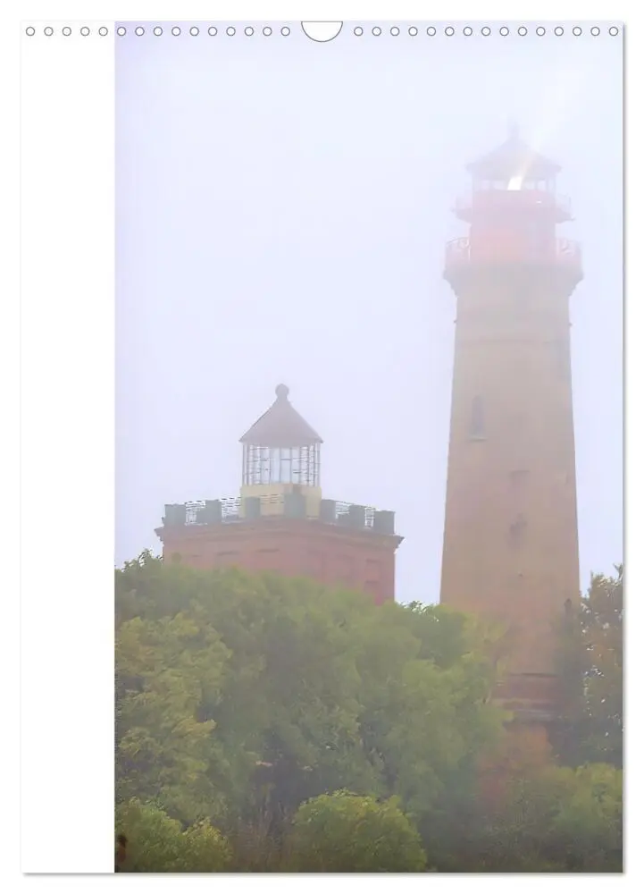 Bild: 9783435855209 | Leuchtender Geburtstagskalender - Leuchttürme an Ost-und Nordsee...