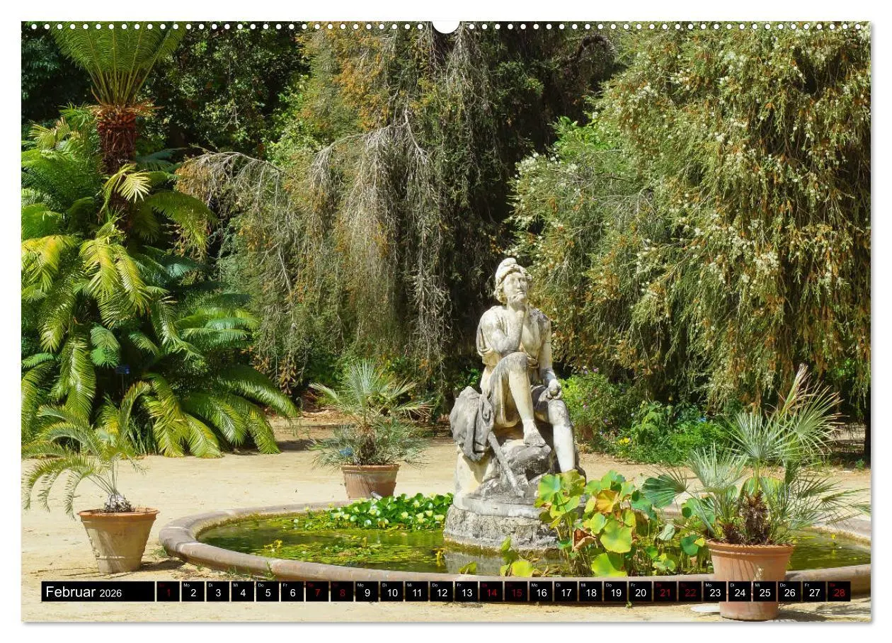 Bild: 9783457875209 | Botanischer Garten Palermo (Wandkalender 2026 DIN A2 quer),...