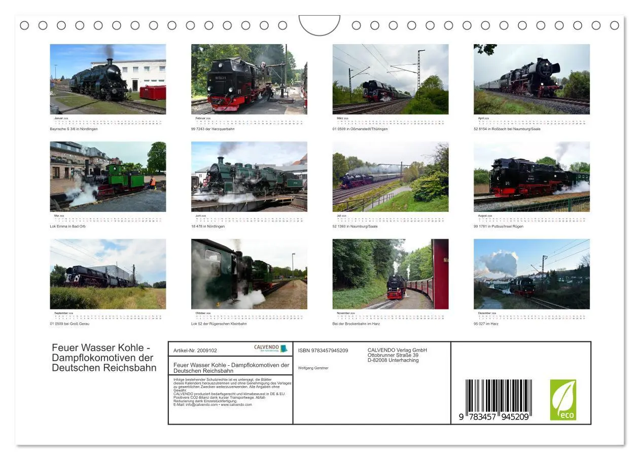 Bild: 9783457945209 | Feuer Wasser Kohle - Dampflokomotiven der Deutschen Reichsbahn...