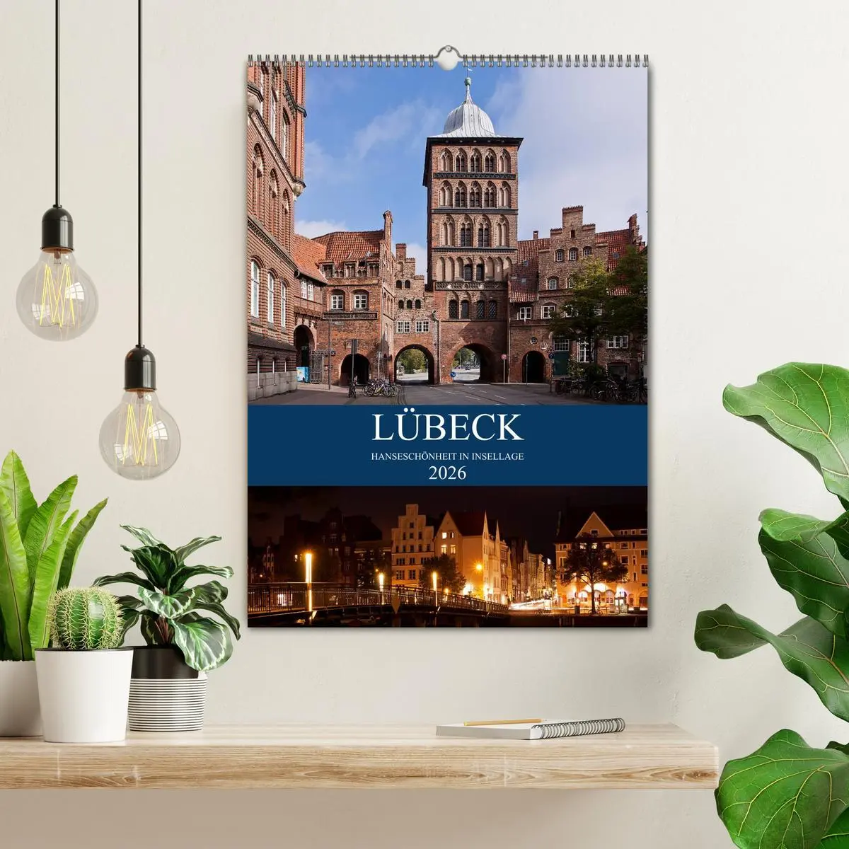 Bild: 9783516415209 | Lübeck - Hanseschönheit in Insellage (Wandkalender 2026 DIN A2...