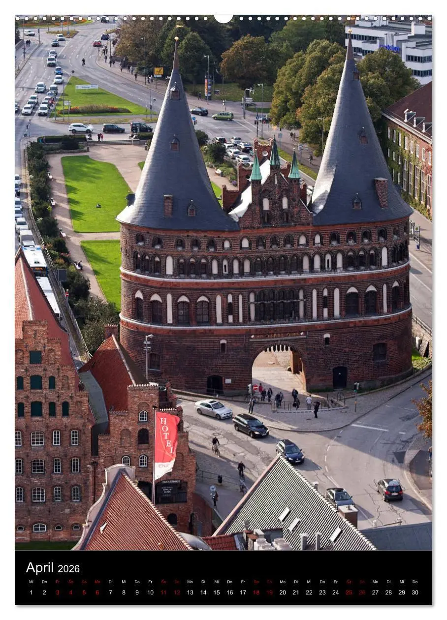 Bild: 9783516415209 | Lübeck - Hanseschönheit in Insellage (Wandkalender 2026 DIN A2...