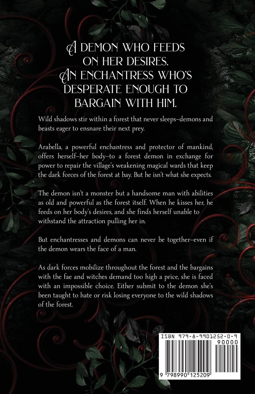 Rückseite: 9798990125209 | Kissed by a Demon | A Dark Fantasy Romance | Rosalyn Stirling | Buch