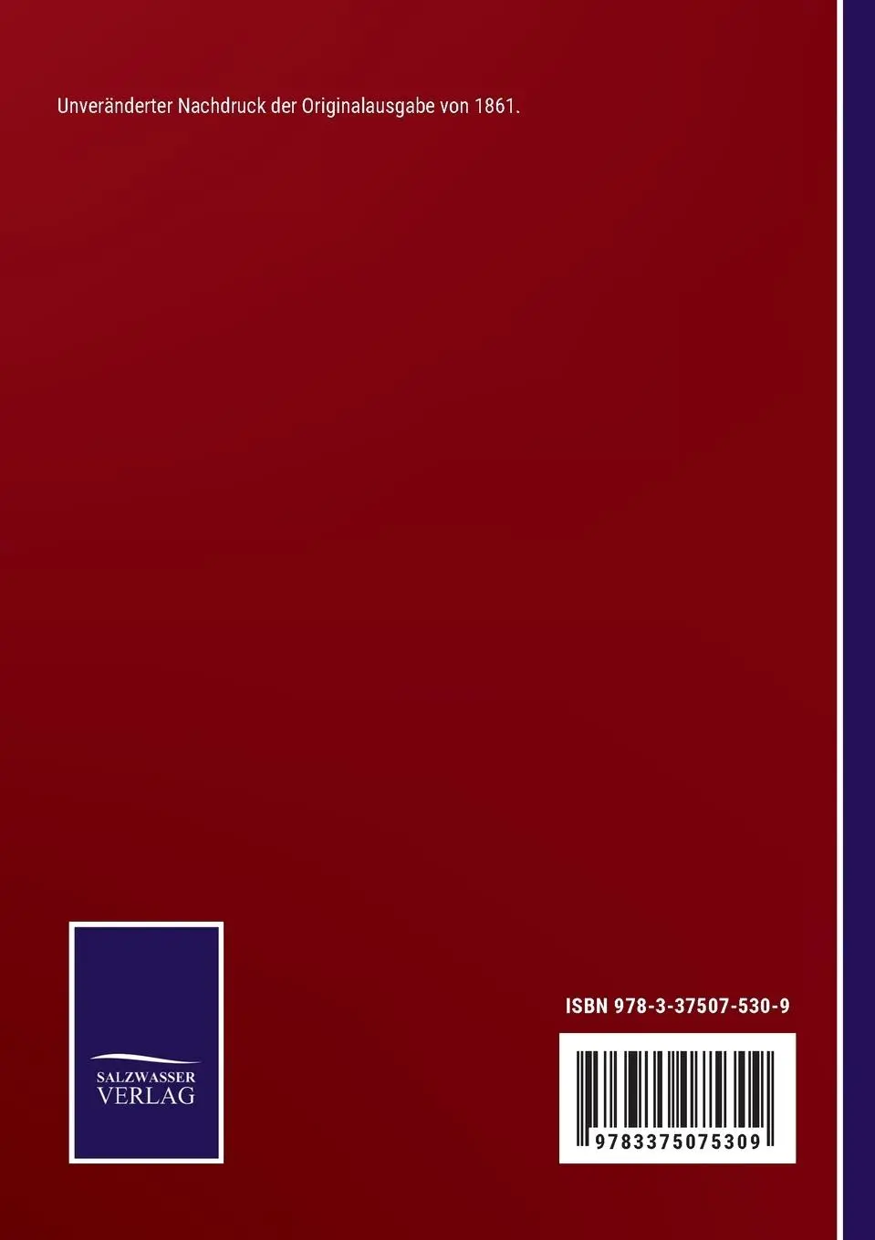 Rückseite: 9783375075309 | Gellerts Briefe an Fräulein Erdmuth von Schönfeld | Dahlen | Buch