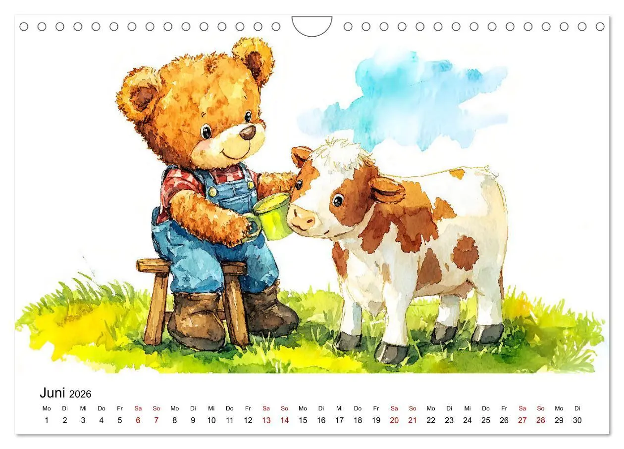 Bild: 9783457315309 | Teddy auf dem Bauernhof - Entdecke das Landleben mit Tieren und...