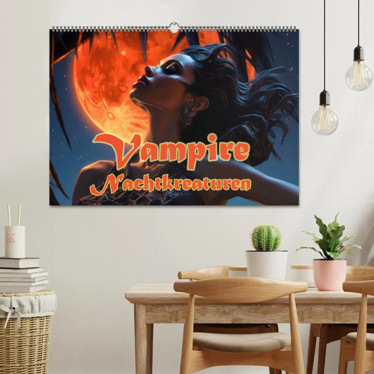 Bild: 9783457485309 | Vampire Nachtkreaturen (Wandkalender 2026 DIN A2 quer), CALVENDO...