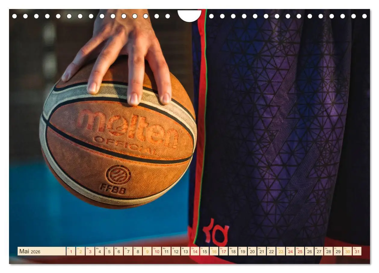 Bild: 9783457865309 | Basketball - so cool (Wandkalender 2026 DIN A4 quer), CALVENDO...