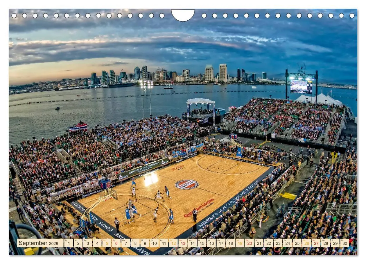 Bild: 9783457865309 | Basketball - so cool (Wandkalender 2026 DIN A4 quer), CALVENDO...