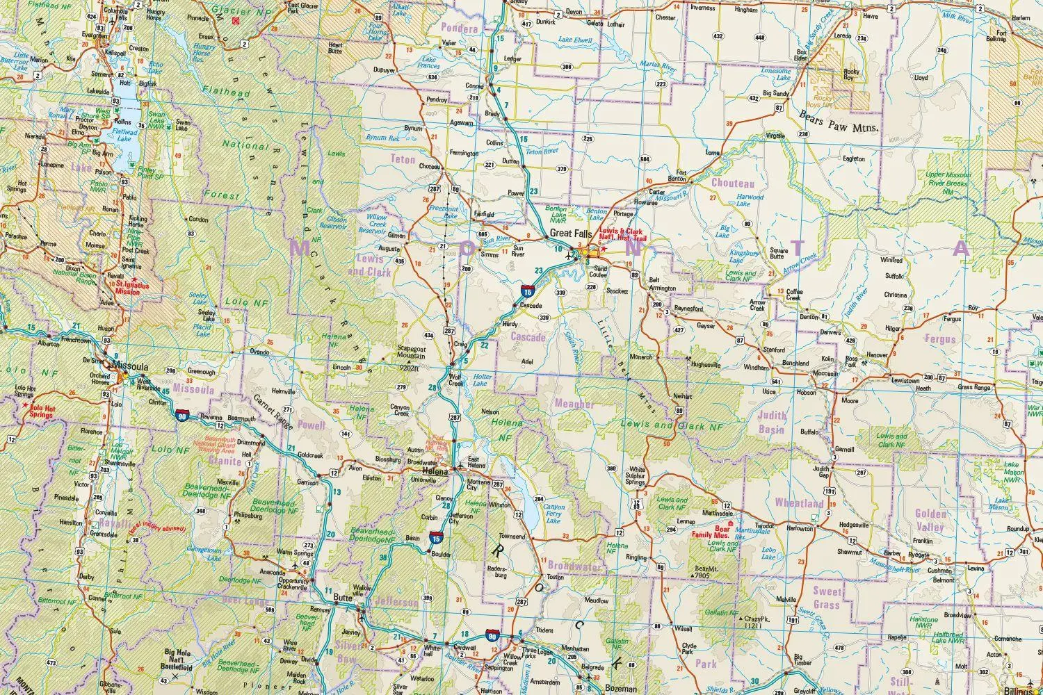 Bild: 9783831775309 | Reise Know-How Landkarte USA 02, Nord USA North (1:1.250.000) | 2 S.