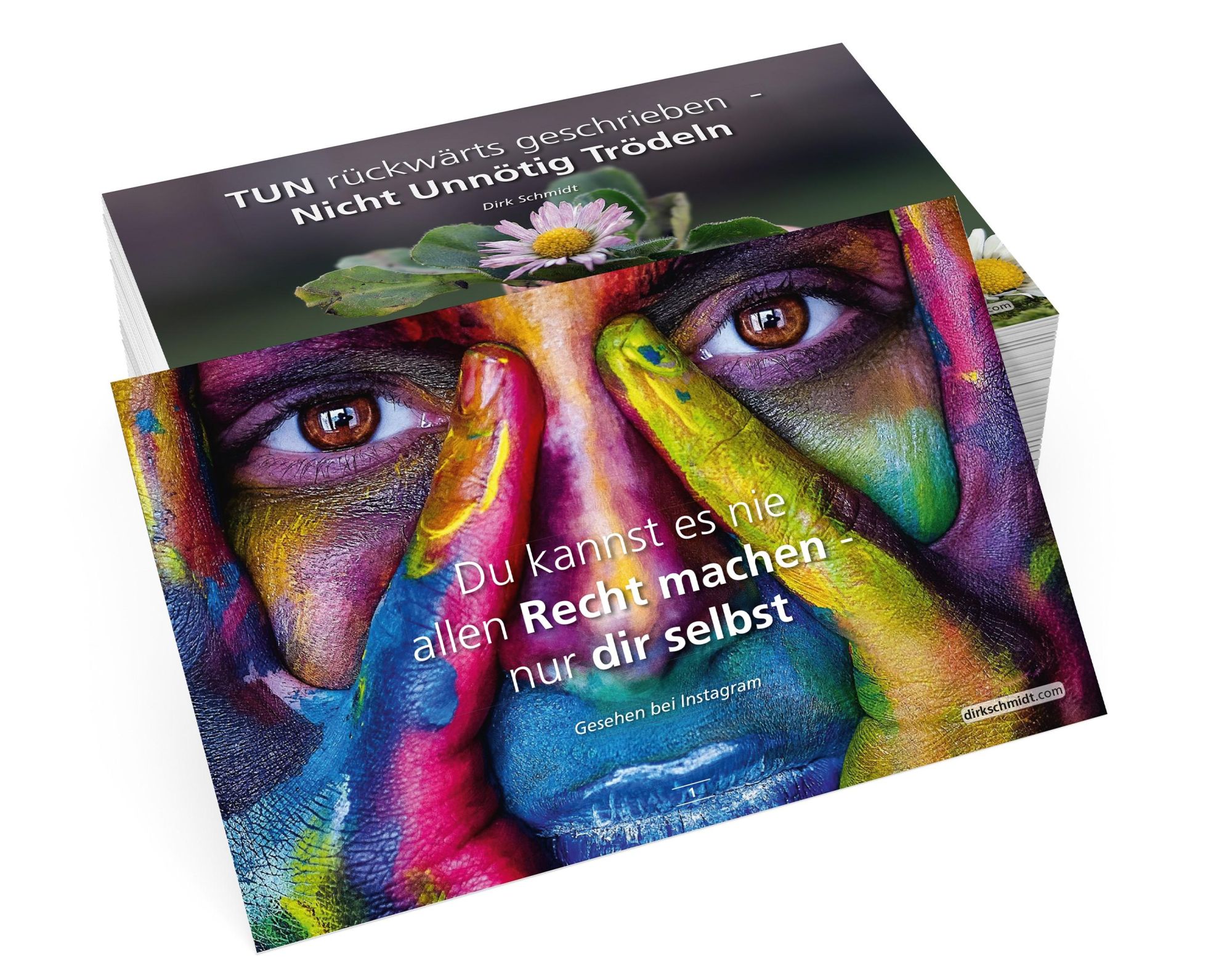 Bild: 9783982255309 | MUTivationsbox 2 - 101 Zitate auf Designerpostkarten | Dirk Schmidt