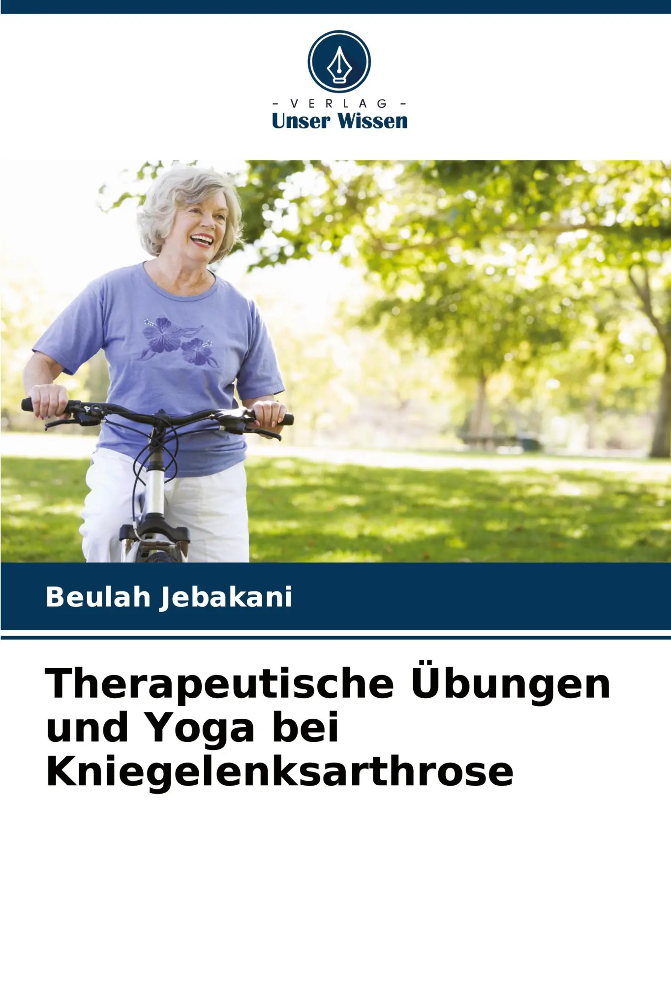 Cover: 9786207155309 | Therapeutische Übungen und Yoga bei Kniegelenksarthrose | Jebakani