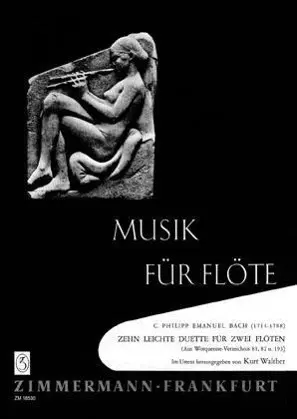 Cover: 9790010185309 | 10 Leichte Duette | Carl Philipp Emanuel Bach | Buch | 8 S. | Deutsch