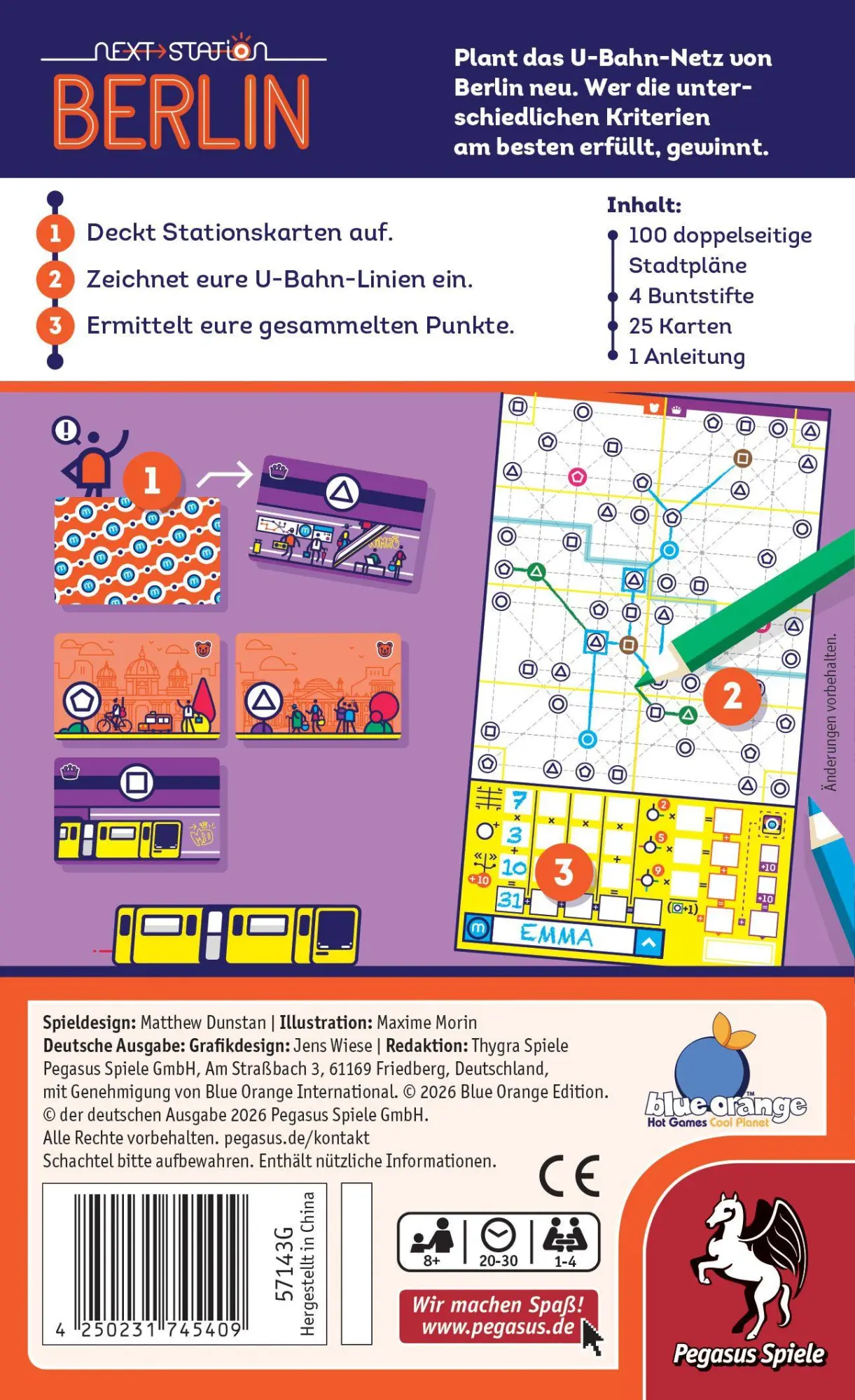 Bild: 4250231745409 | Next Station Berlin | Spiel | 57143G | Deutsch | 2026