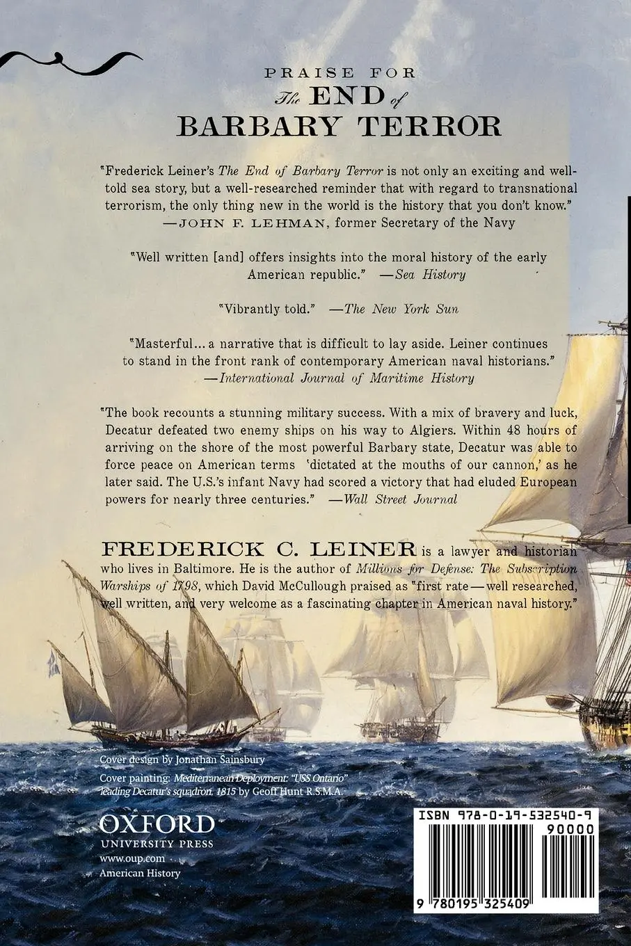 Rückseite: 9780195325409 | The End of Barbary Terror | Frederick C. Leiner | Taschenbuch | 2007