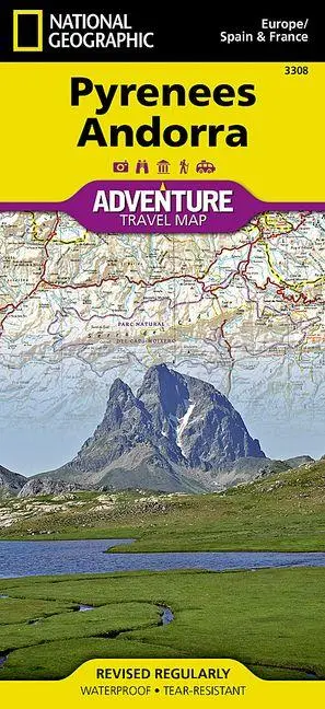 Cover: 9781566955409 | Pyrenees and Andorra Map | National Geographic Maps | (Land-)Karte