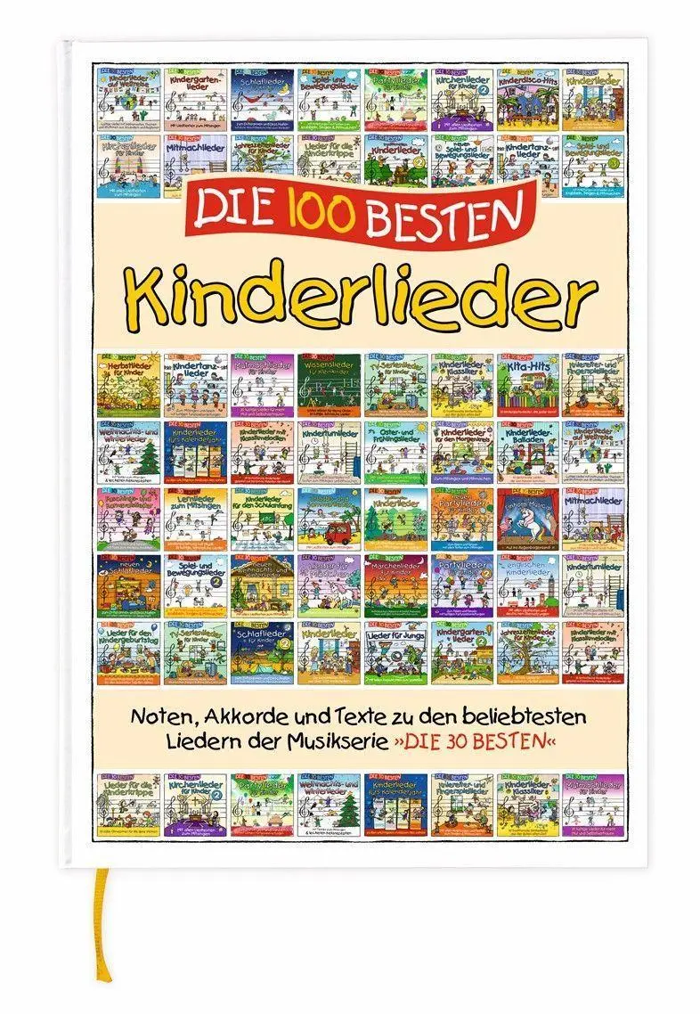 Cover: 9783000675409 | Die 100 besten Kinderlieder -Liederbuch zur Serie | Florian Lamp