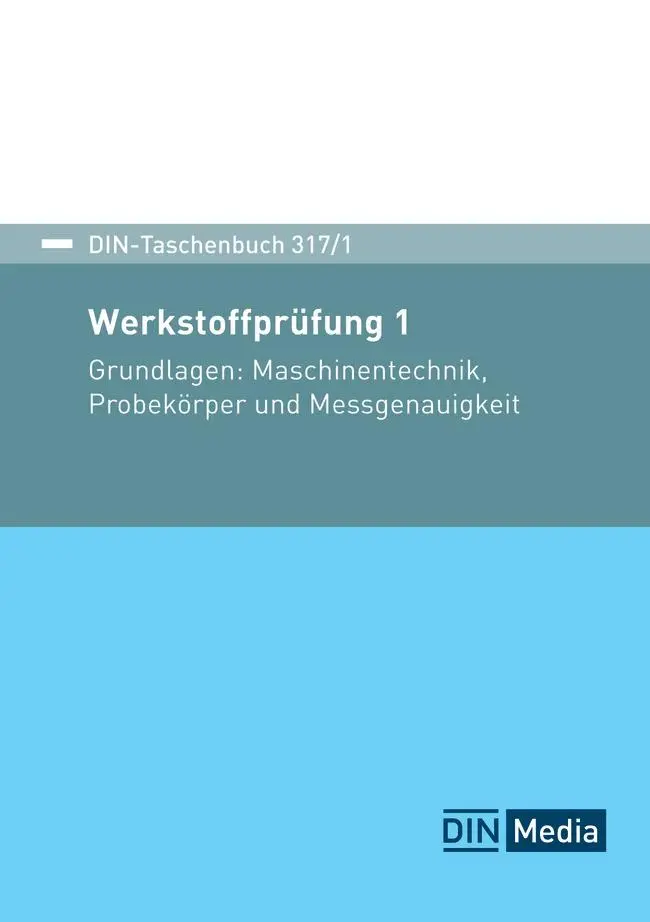 DIN-Taschenbuch 317/1
