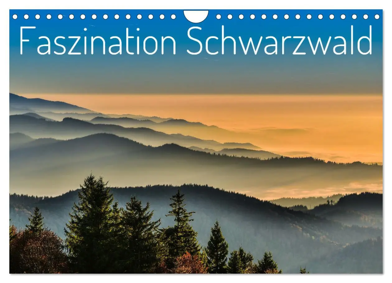 Cover: 9783457235409 | Faszination Schwarzwald (Wandkalender 2025 DIN A4 quer), CALVENDO...