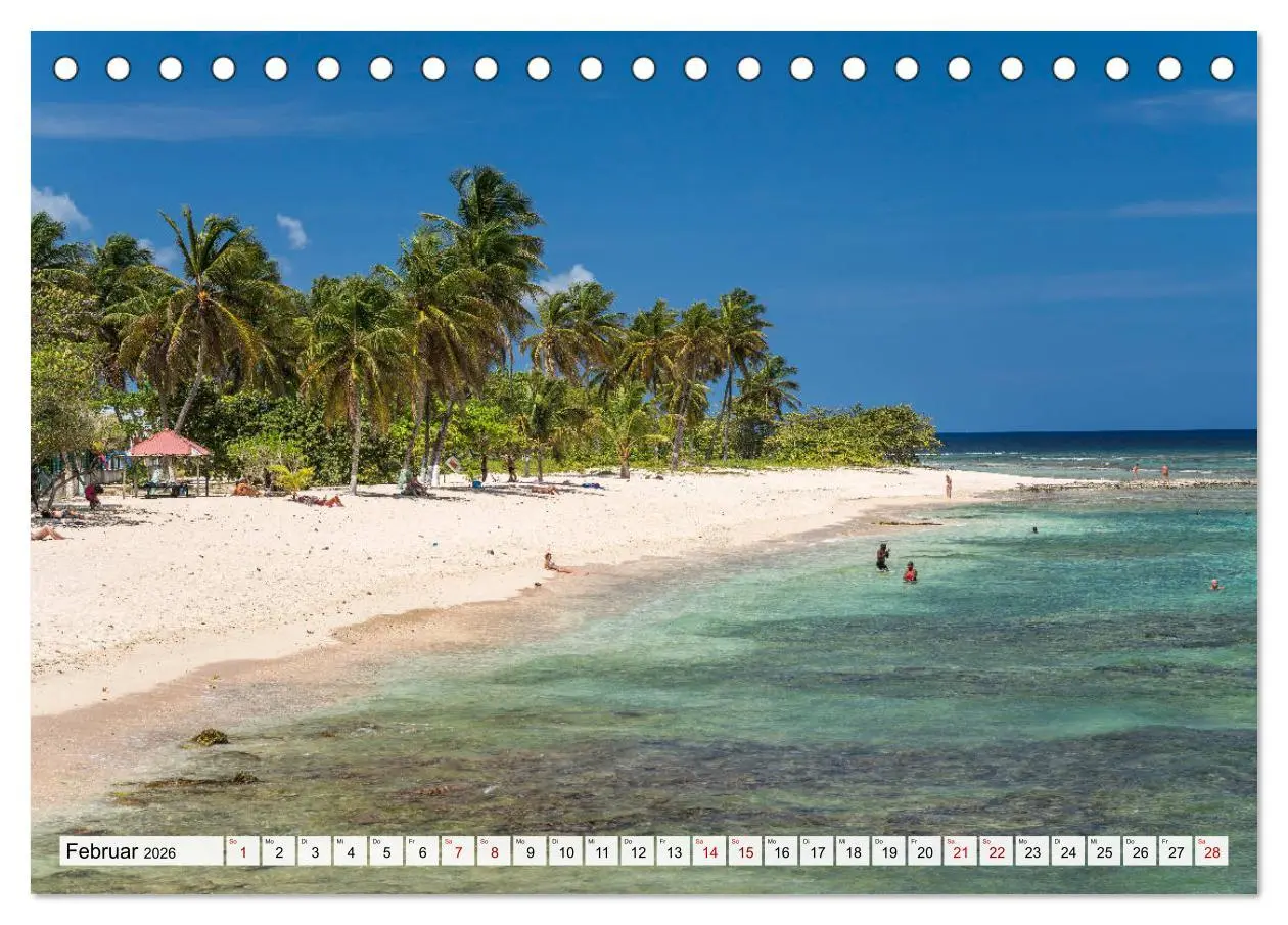 Bild: 9783457785409 | Karibik - Guadeloupe (Tischkalender 2026 DIN A5 quer), CALVENDO...