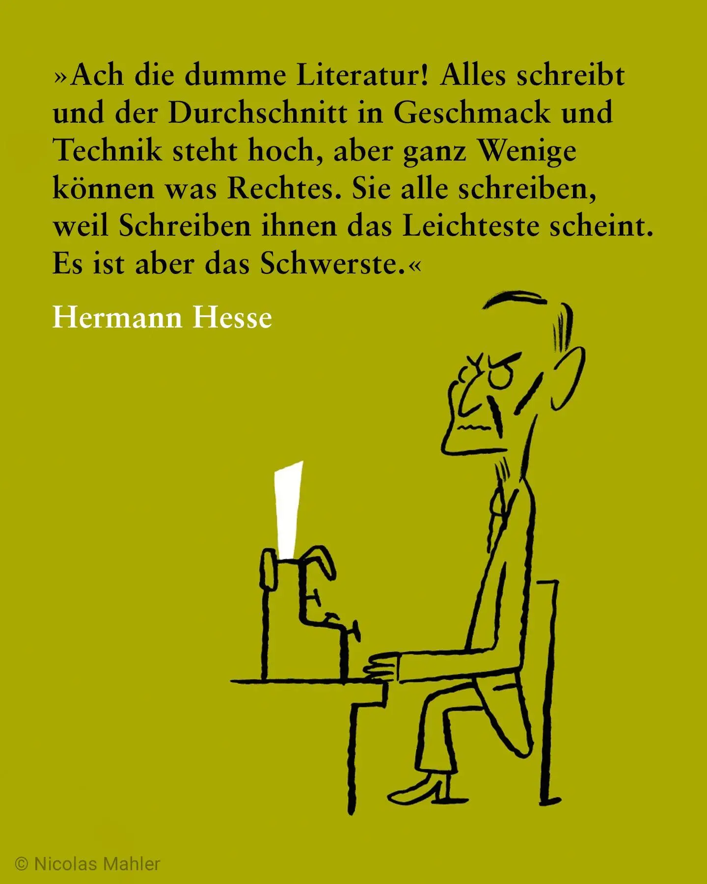 Bild: 9783518475409 | Ach die dumme Literatur! | Nicolas Mahler | Buch | 120 S. | Deutsch