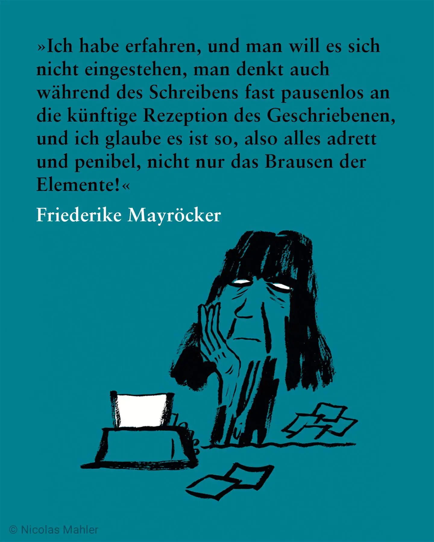 Bild: 9783518475409 | Ach die dumme Literatur! | Nicolas Mahler | Buch | 120 S. | Deutsch