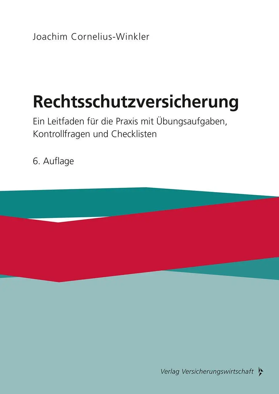 Cover: 9783963295409 | Rechtsschutzversicherung | Joachim Cornelius-Winkler | Taschenbuch